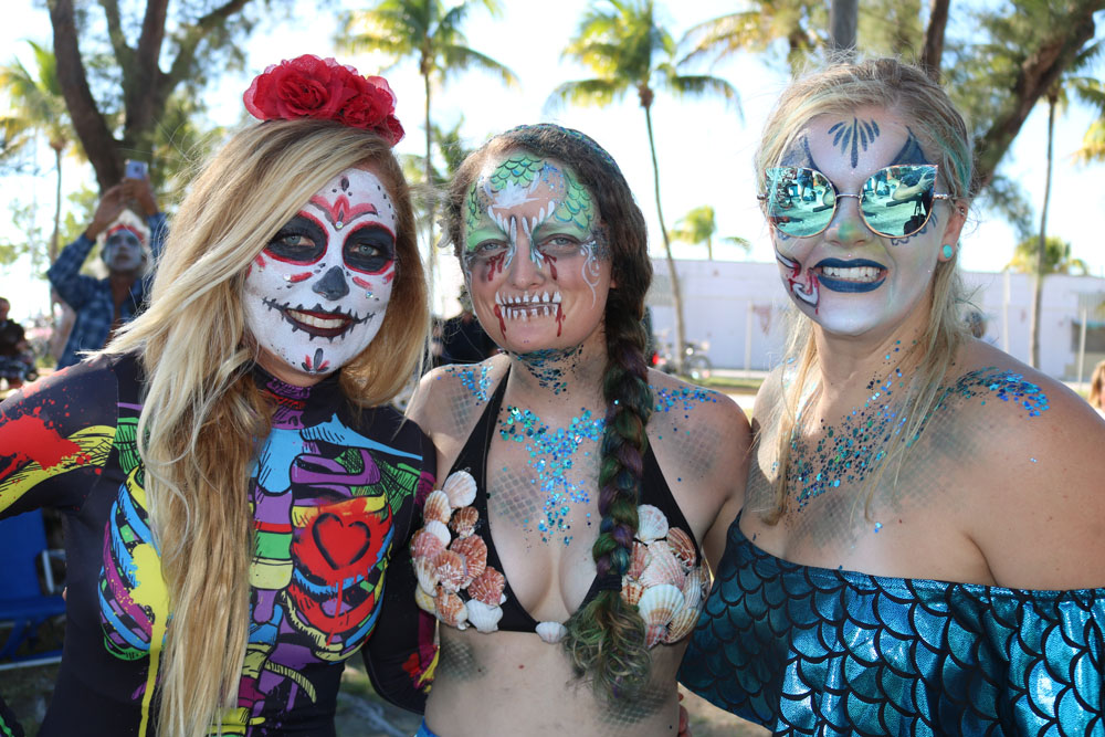 Zombie Bike Ride 2018 photo - Duval Street, Key West